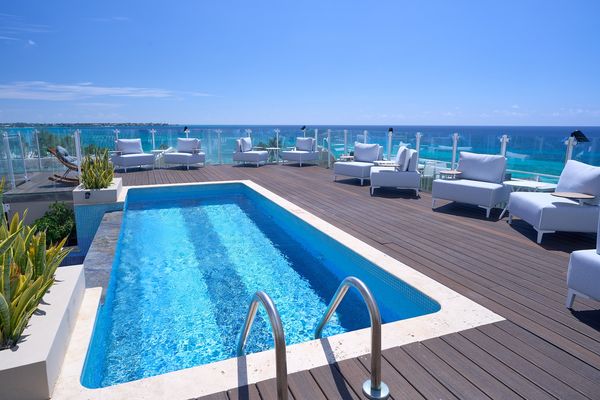 O2 Beach Club & Spa interior