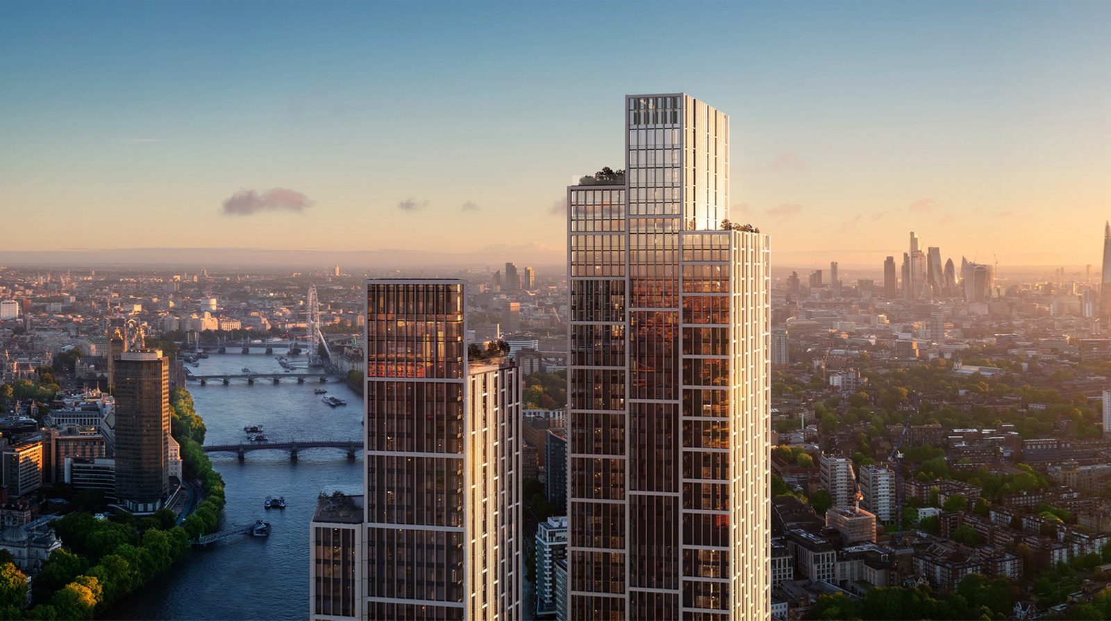 Park Hyatt London River Thames exterior view