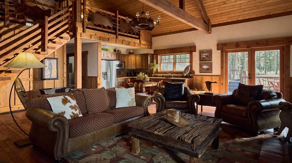 Paws Up Montana interior