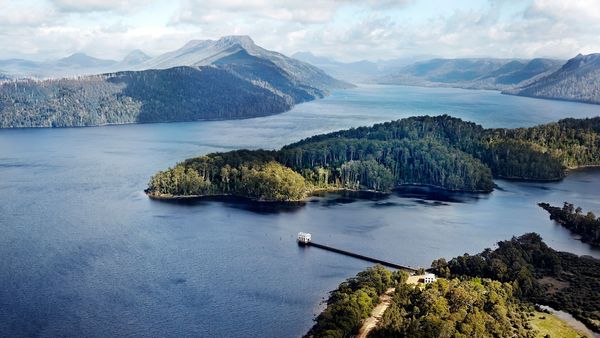 Pumphouse Point interior