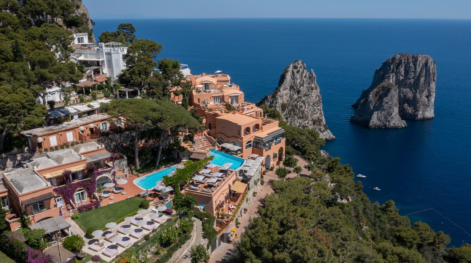 Punta Tragara Hotel exterior view