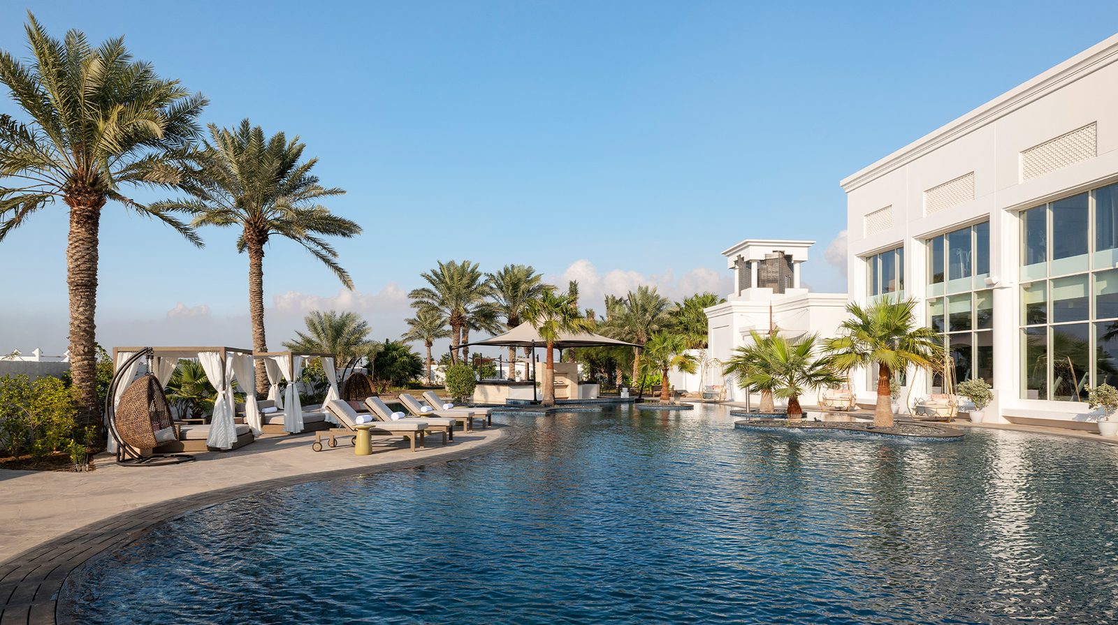 Raffles Al Areen Palace Bahrain exterior view