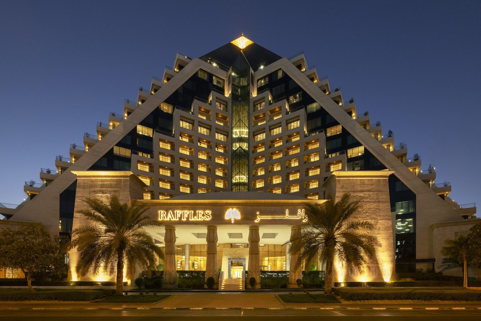 Raffles Dubai exterior view