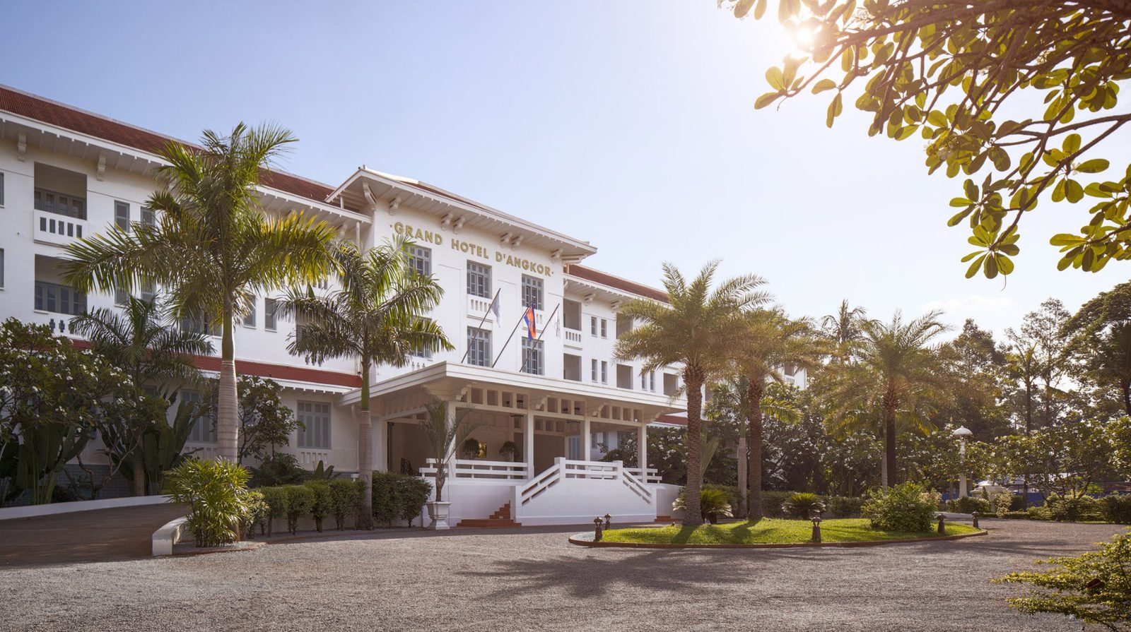 Raffles Grand Hotel d’Angkor exterior view