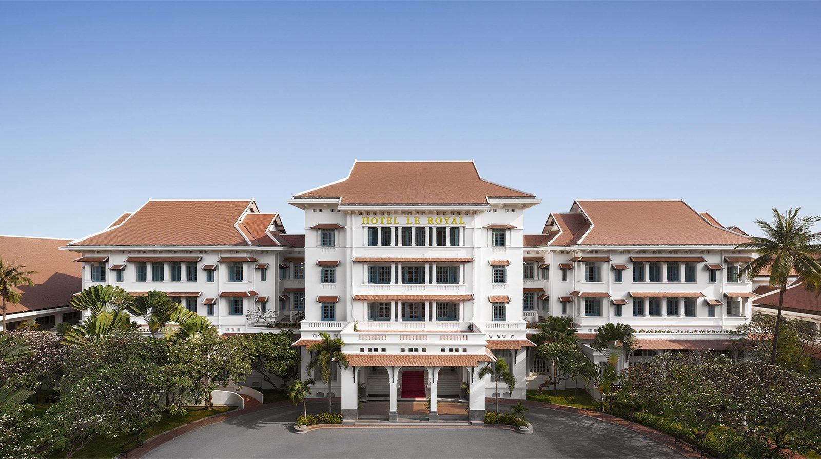 Raffles Hotel Le Royal exterior view