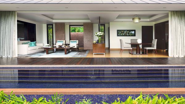 Raffles Seychelles interior