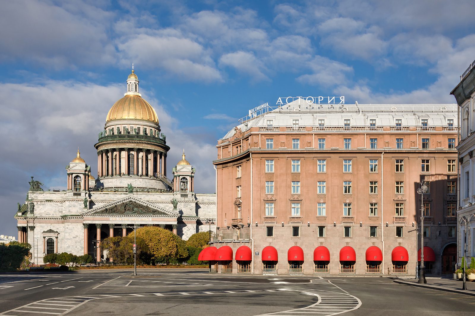 Hotel Astoria, Saint Petersburg exterior view