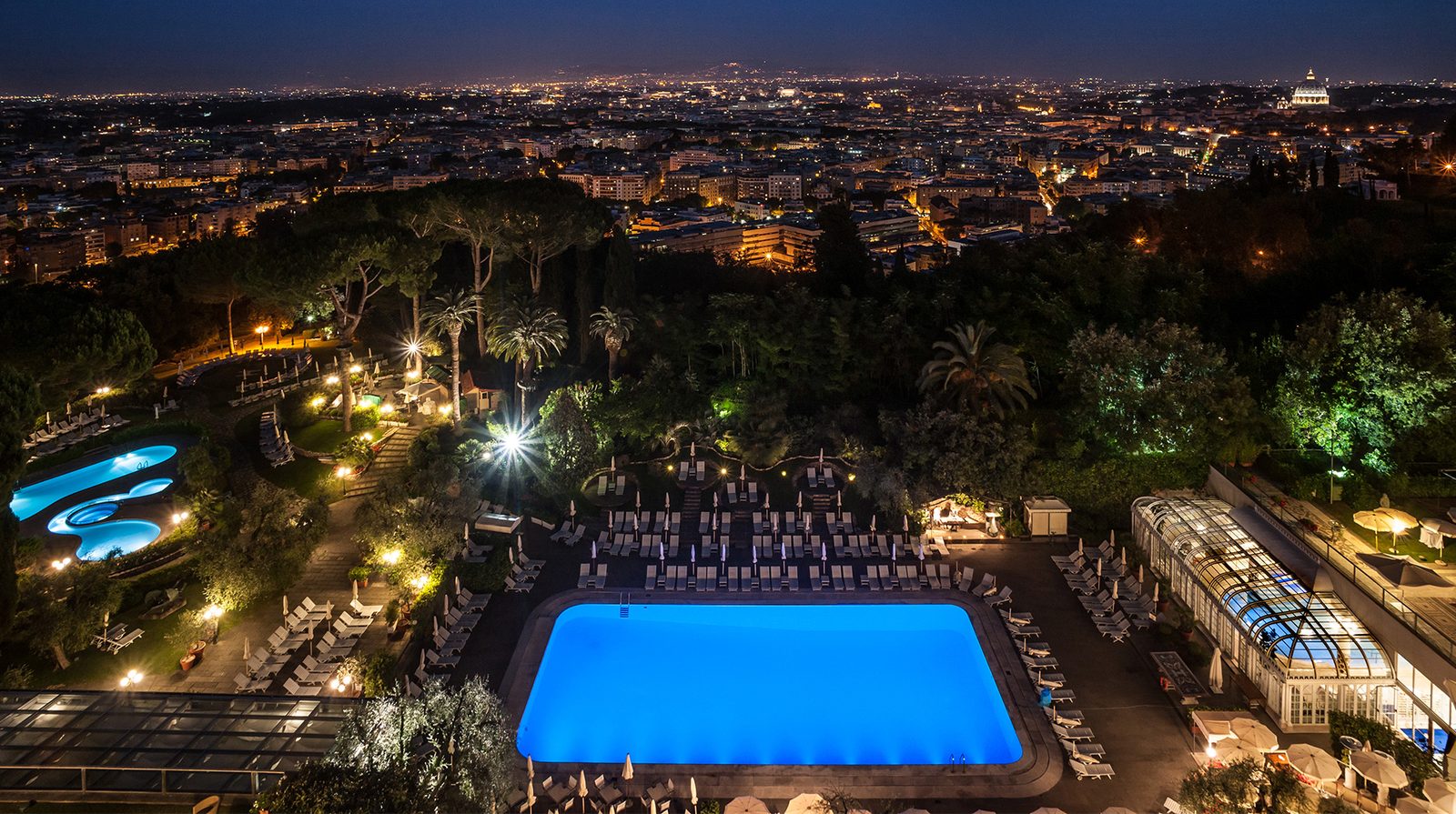 Rome Cavalieri, A Waldorf Astoria Hotel exterior view