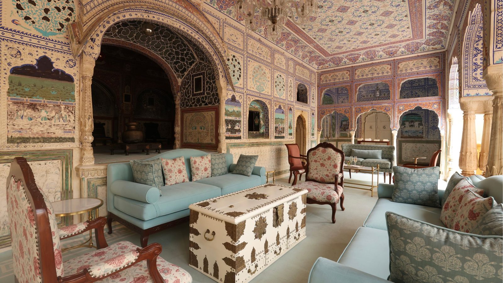 Samode Palace exterior view