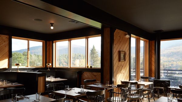 Scribner's Catskill Lodge interior