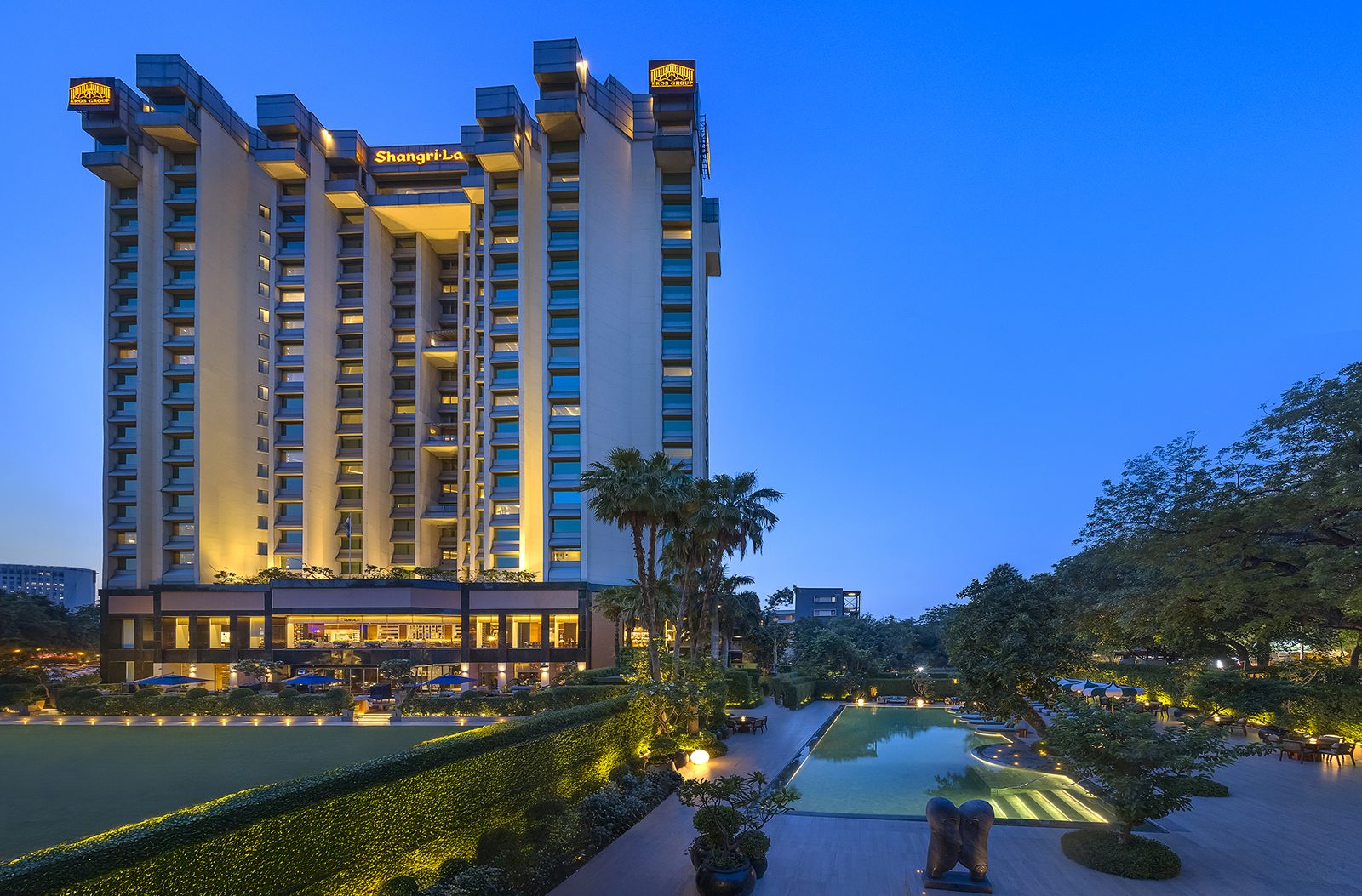 Shangri-La Eros New Delhi exterior view