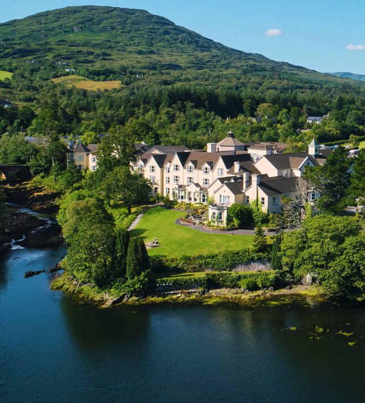 Sheen Falls Lodge exterior view