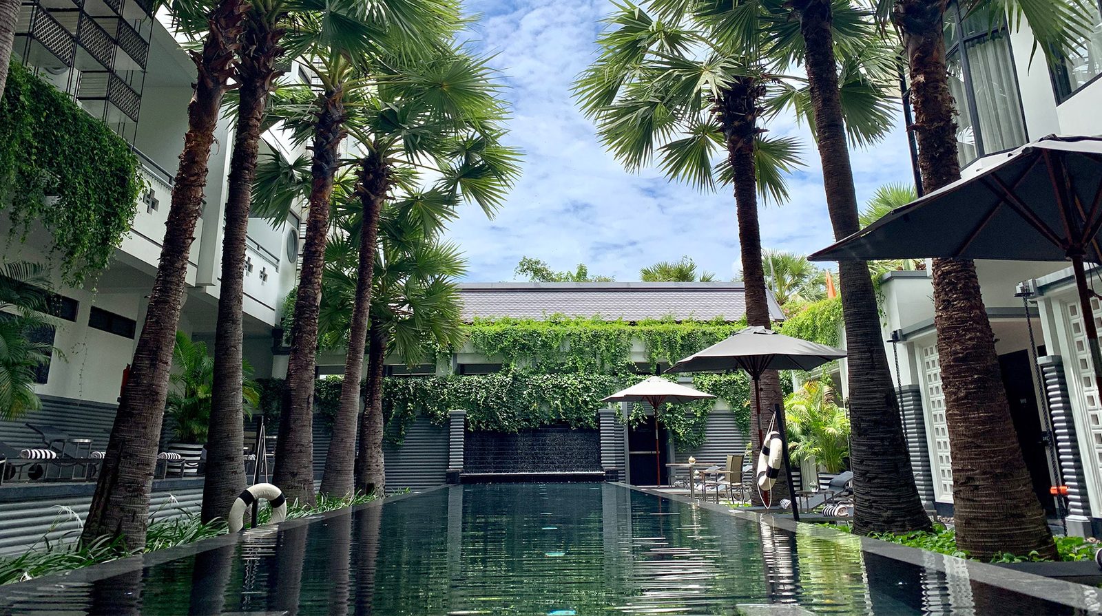 Shinta Mani Angkor and Bensley Collection Pool Villas exterior view