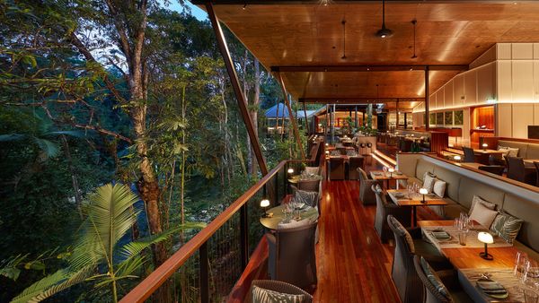 Silky Oaks Lodge interior