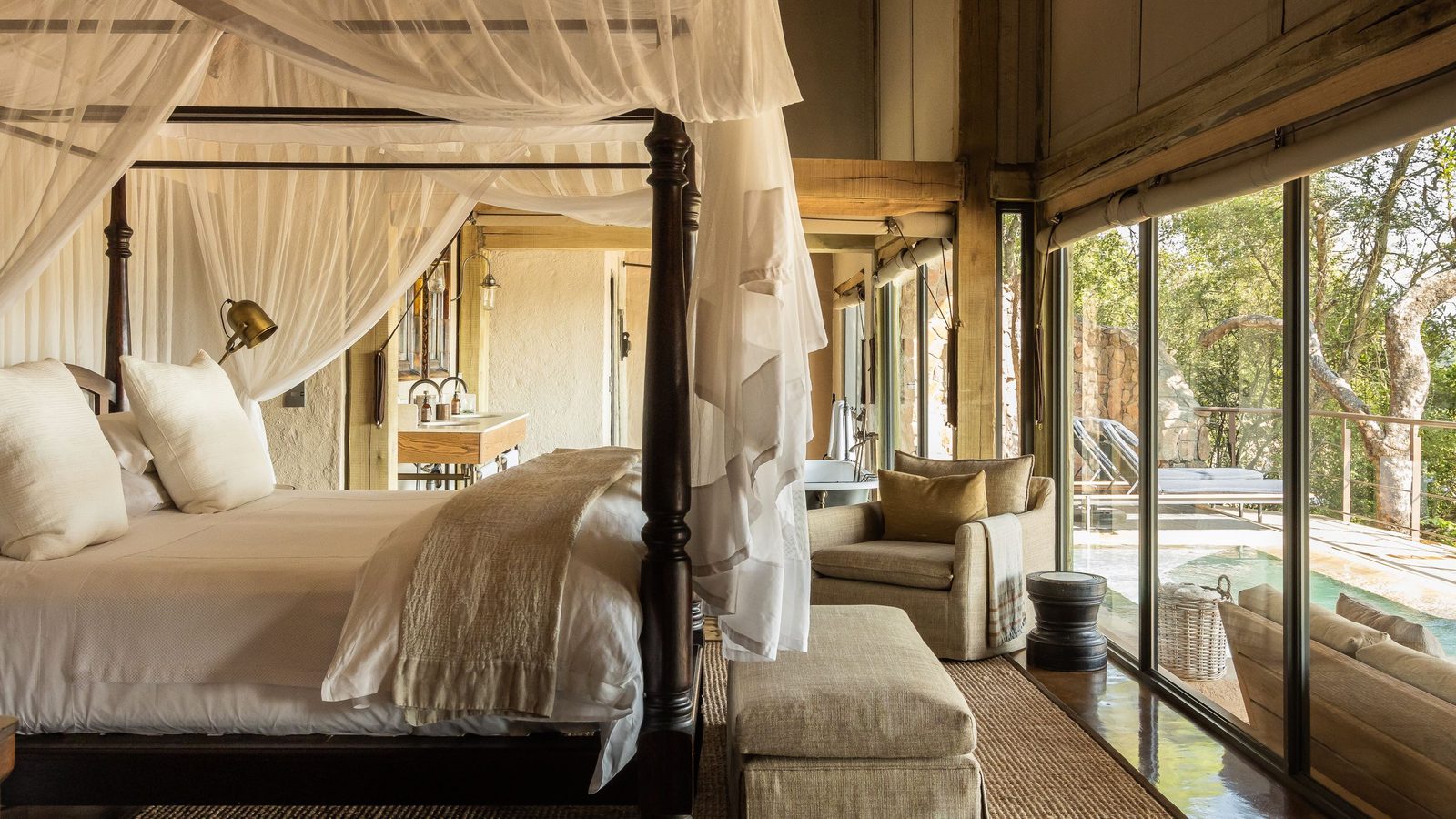 Singita Ebony Lodge interior