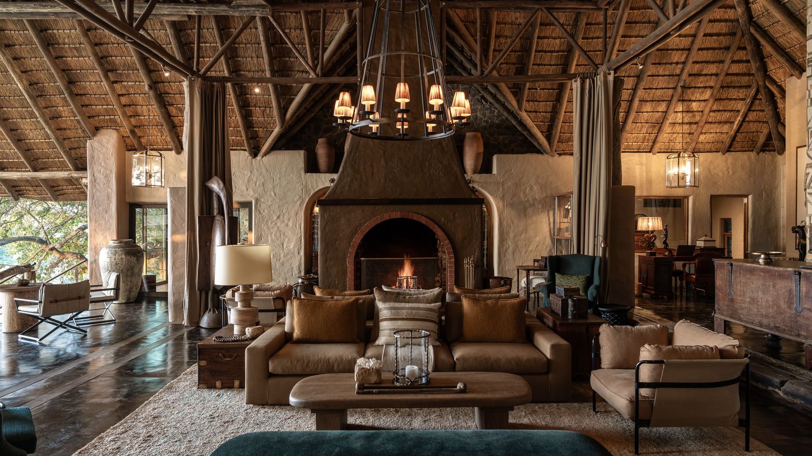 Singita Ebony Lodge exterior view