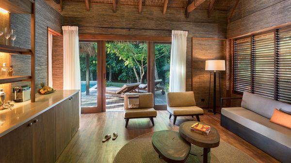 Six Senses Fiji interior