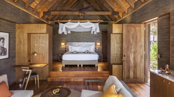 Six Senses Fiji interior