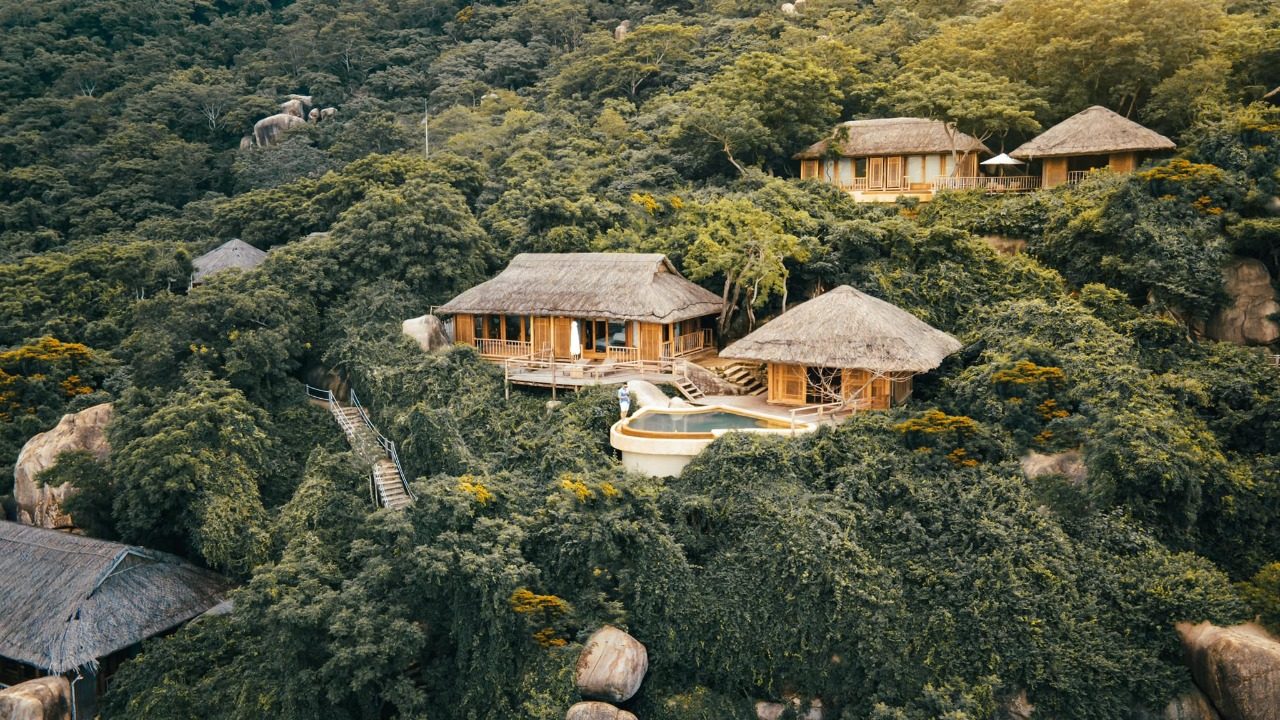 Six Senses Ninh Van Bay exterior view