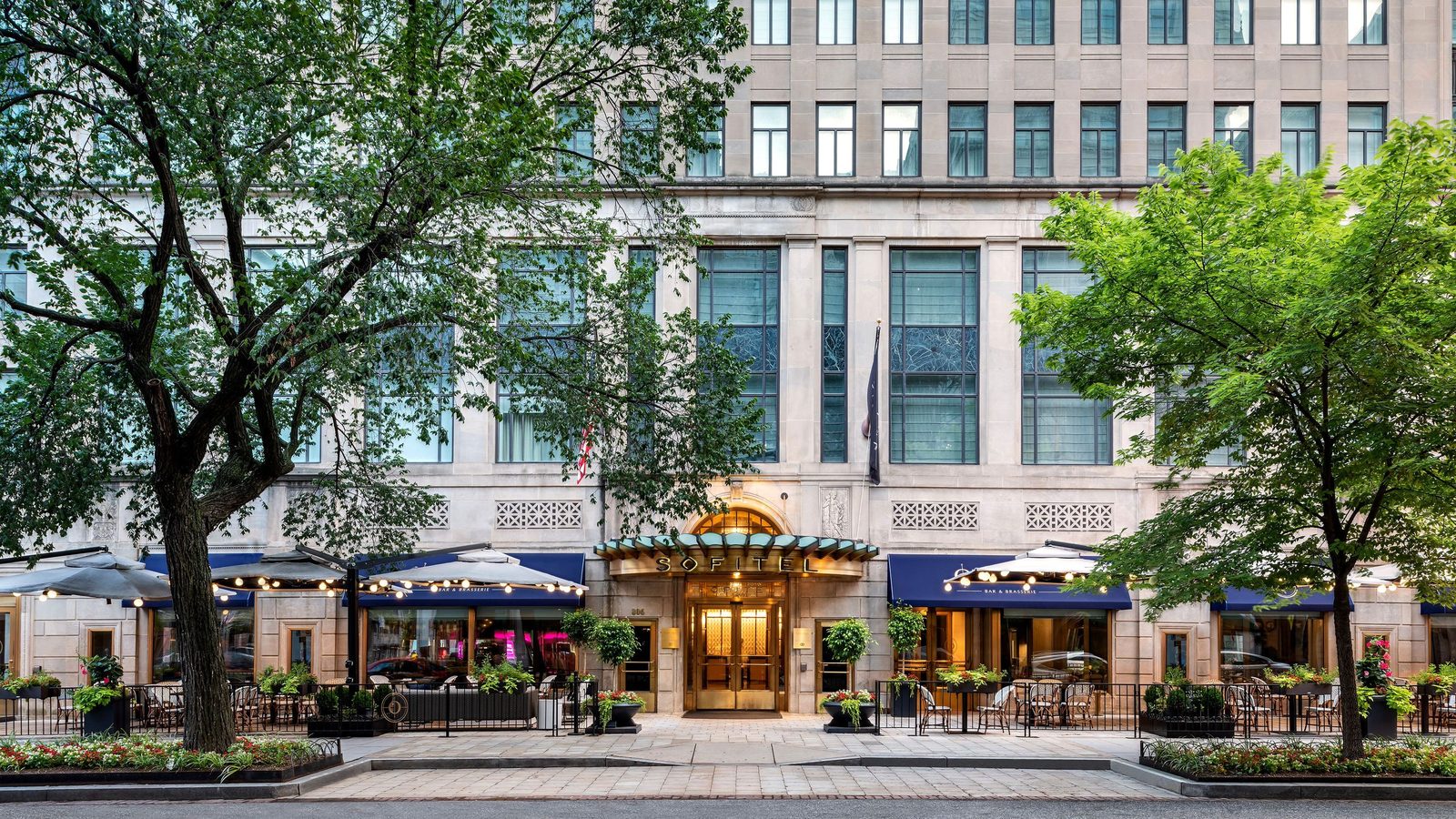 Sofitel Washington DC Lafayette Square exterior view