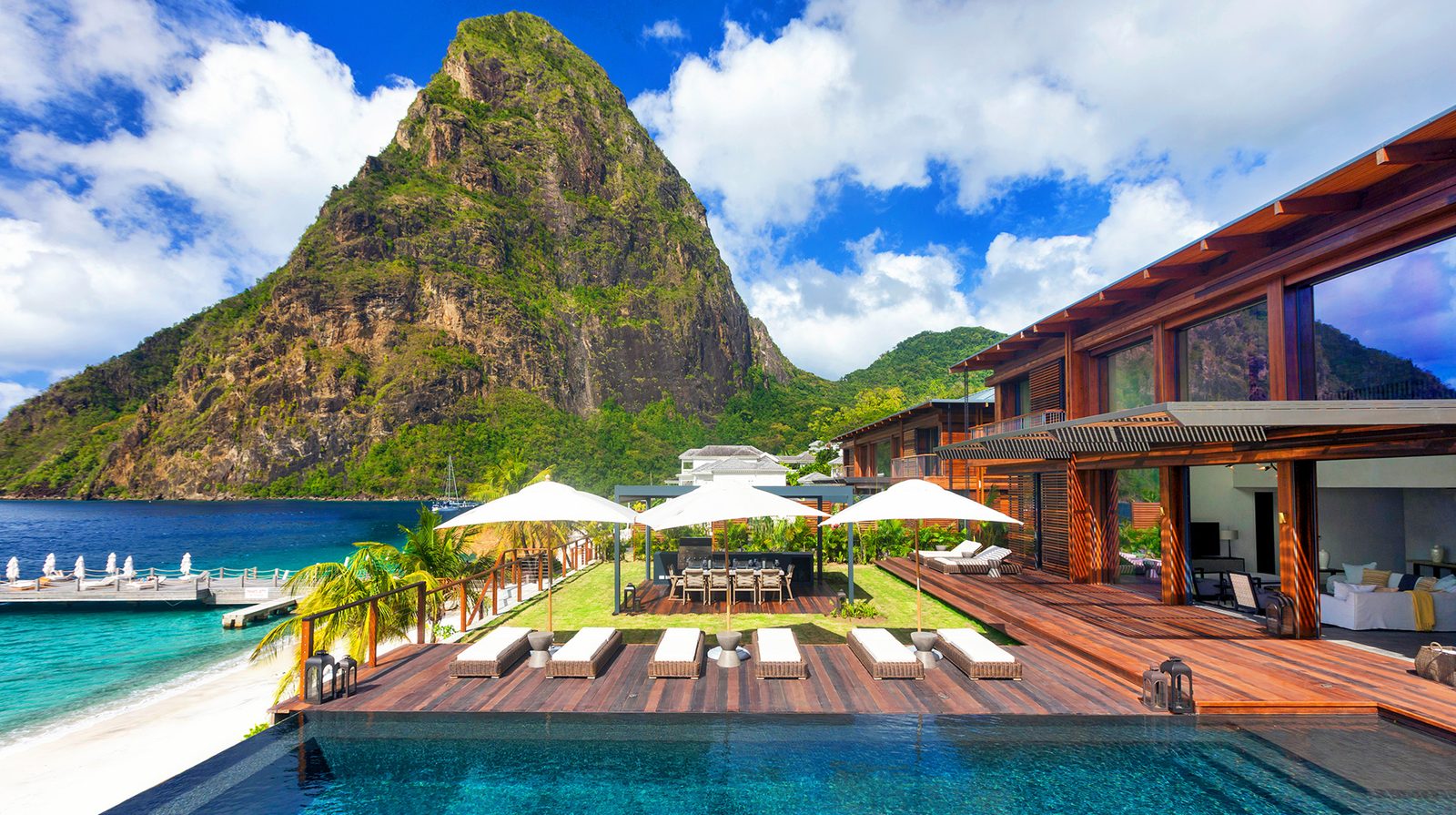 Sugar Beach, a Viceroy Resort exterior view