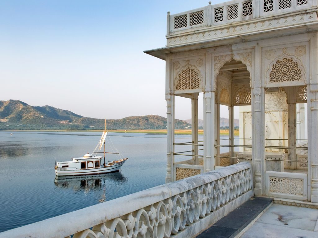 Taj Lake Palace, Udaipur exterior view