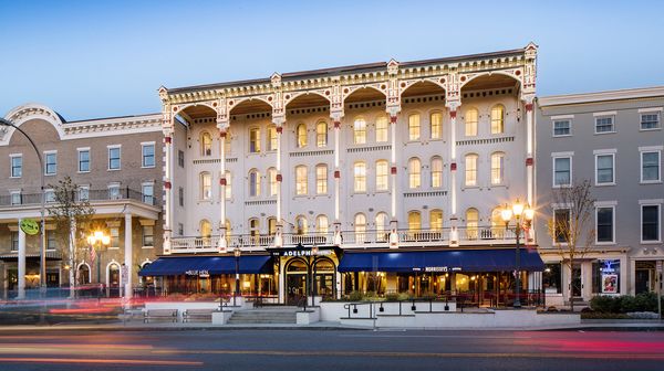 The Adelphi Hotel interior