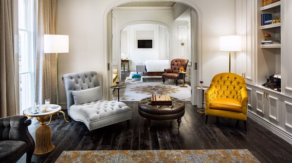 The Adelphi Hotel interior