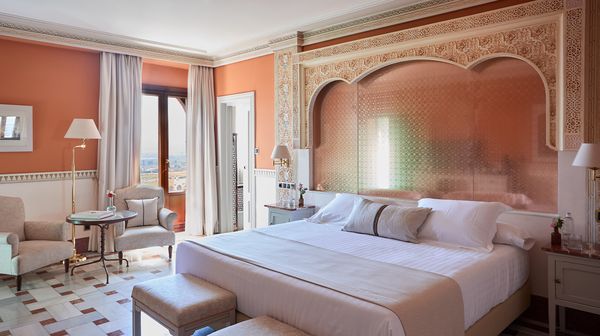 The Alhambra Palace Hotel interior
