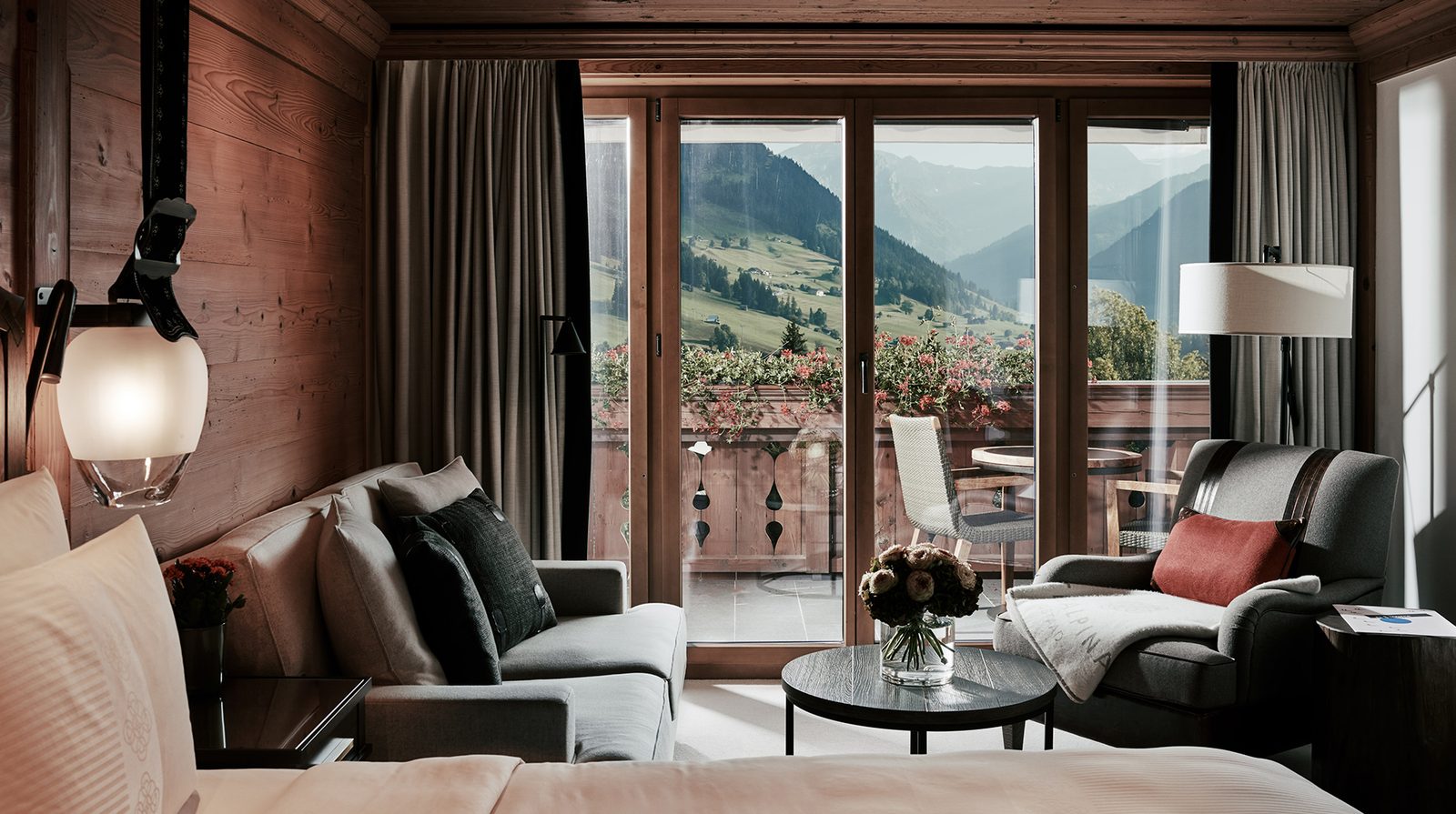 The Alpina Gstaad interior