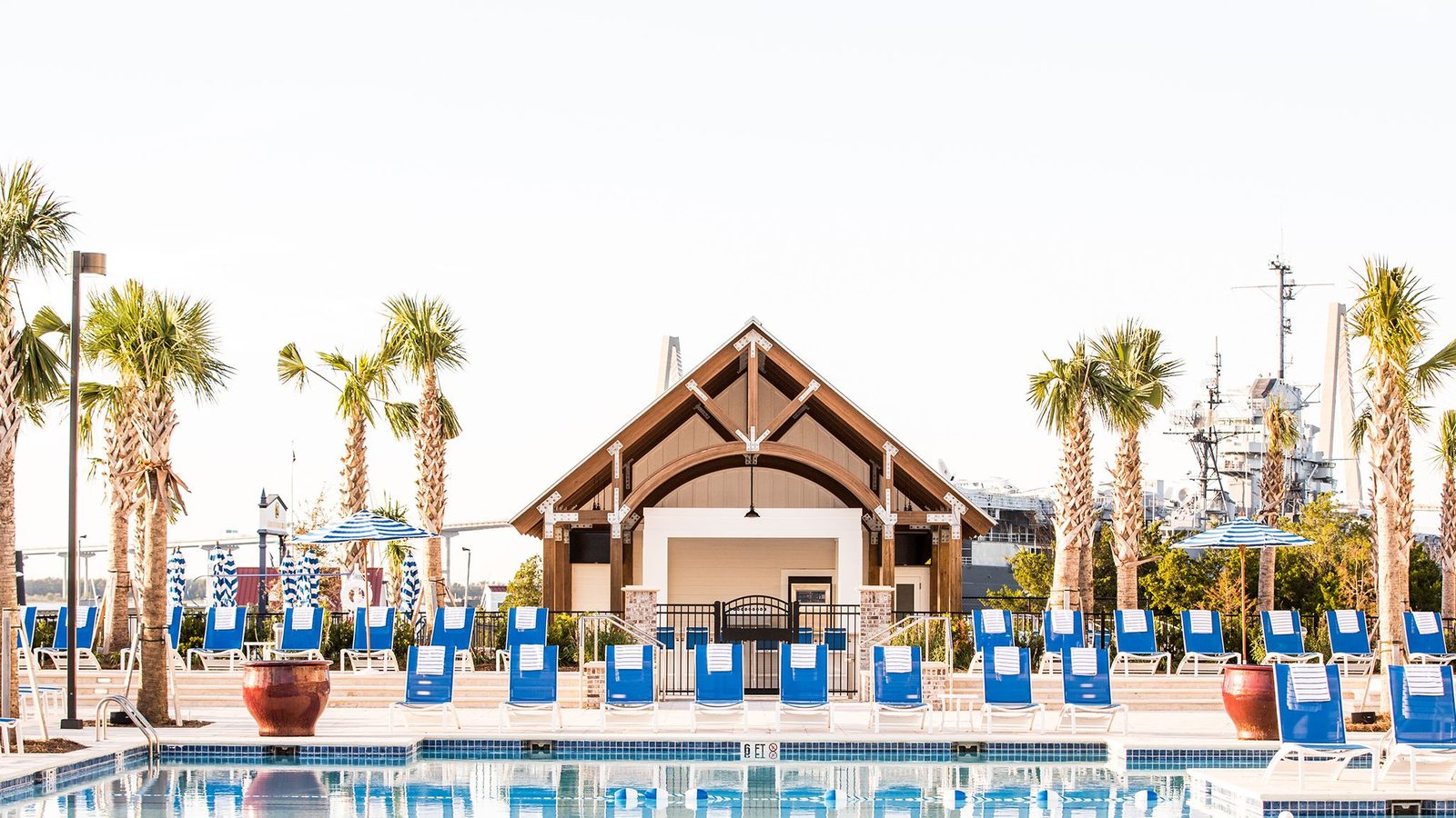 The Beach Club at Charleston Harbor Resort & Marina exterior view