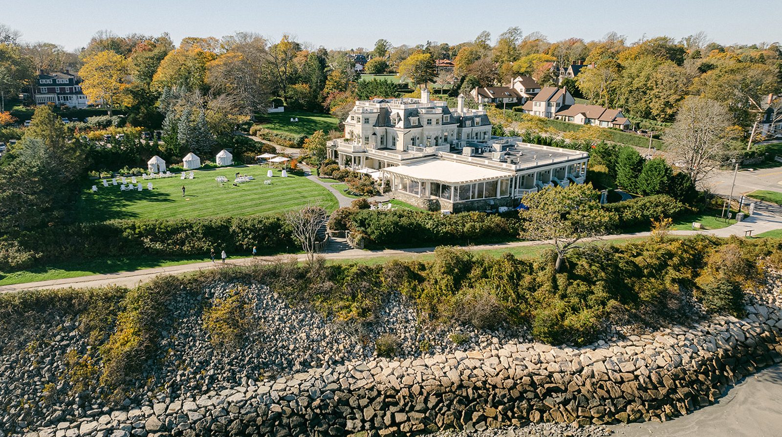 The Chanler at Cliff Walk exterior view