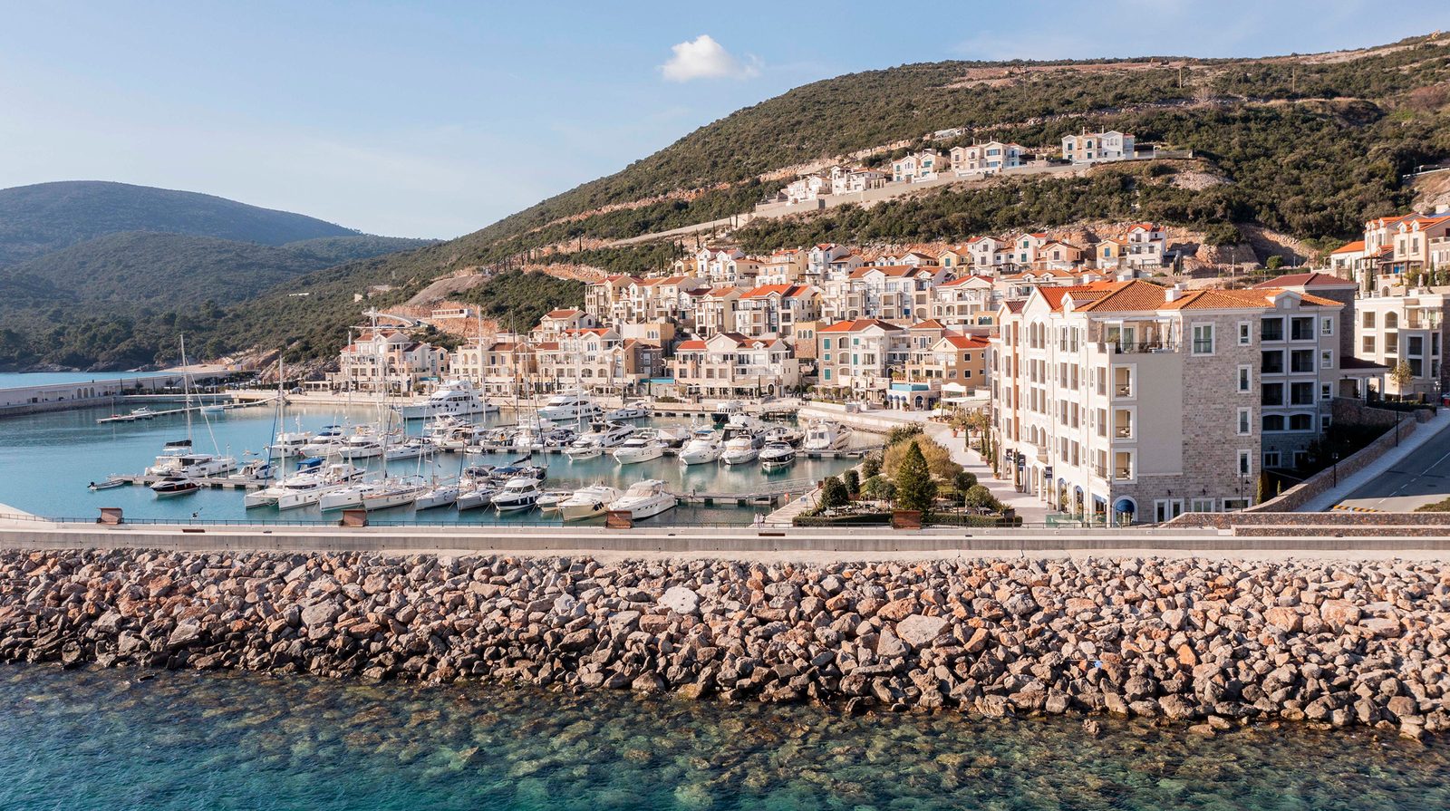 The Chedi Luštica Bay exterior view
