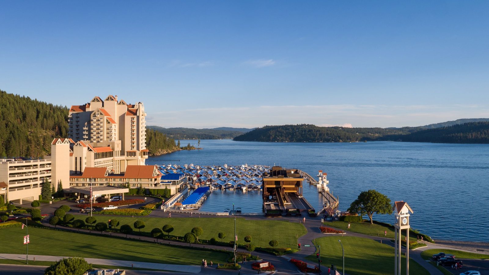 The Coeur d'Alene Resort exterior view