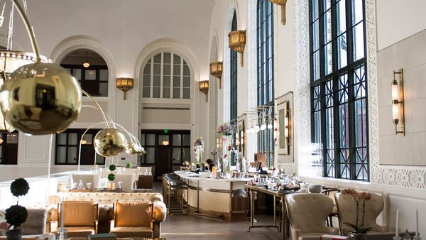 The Crawford Hotel interior