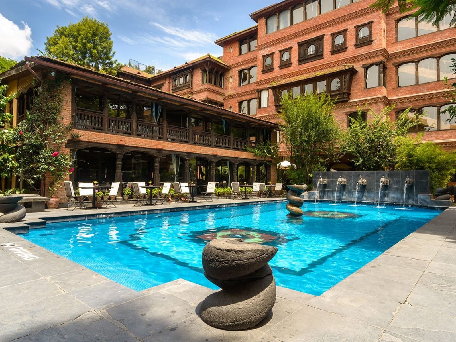 The Dwarika's Hotel exterior view