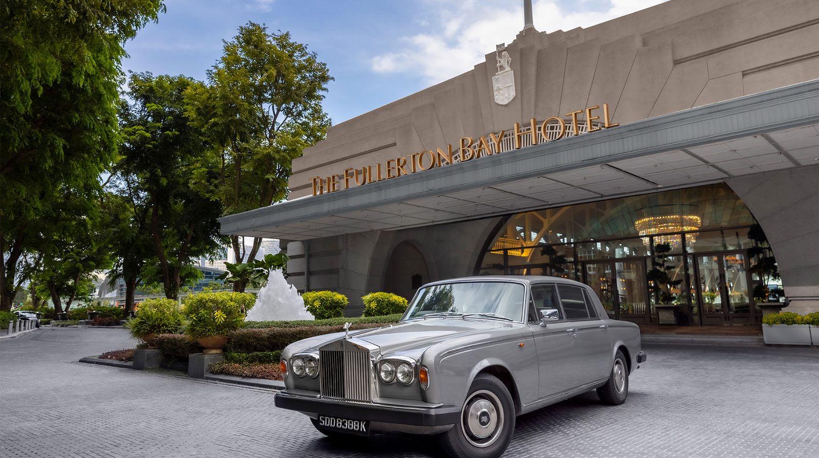 The Fullerton Bay Hotel Singapore exterior view