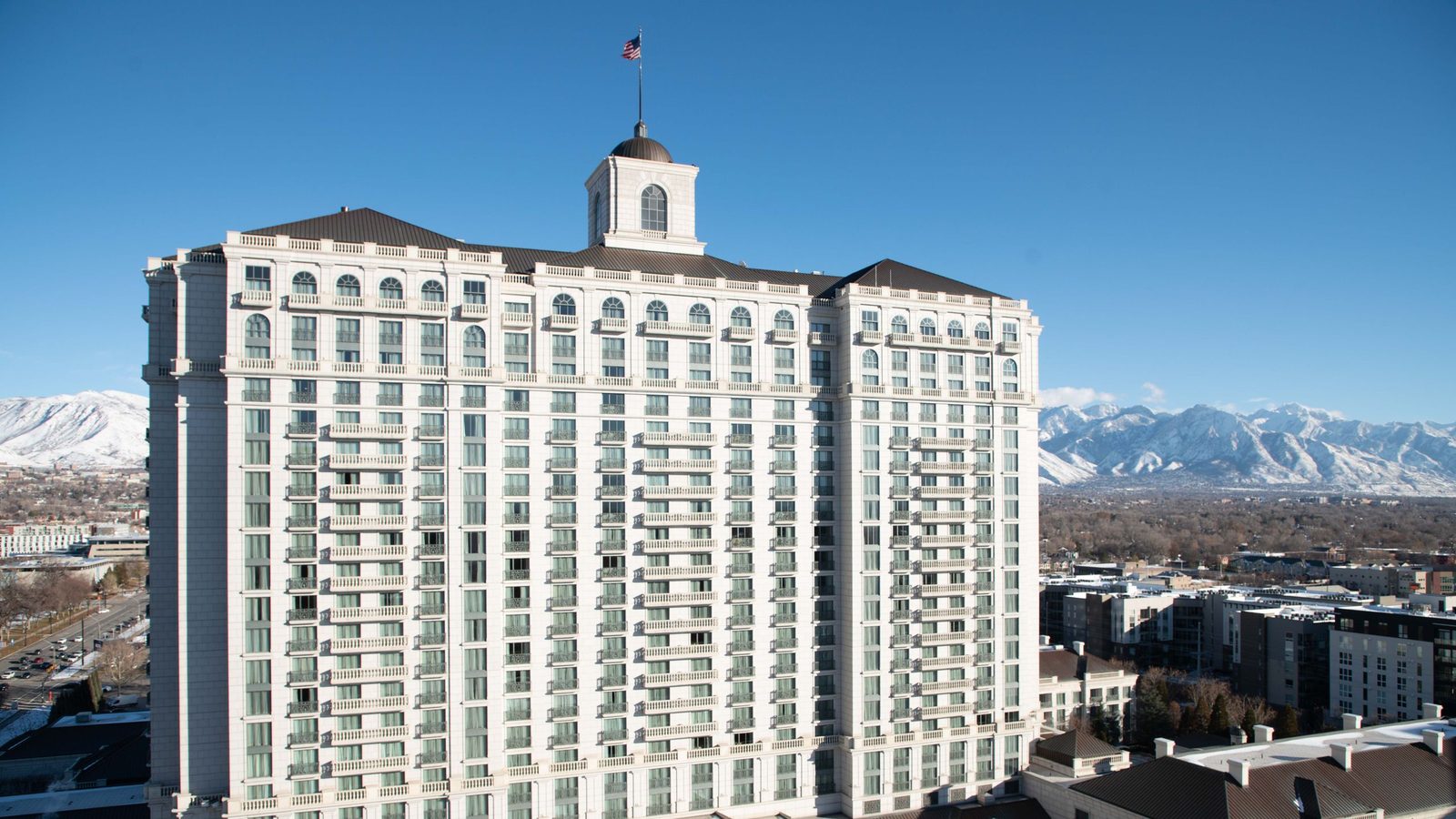 The Grand America Hotel exterior view