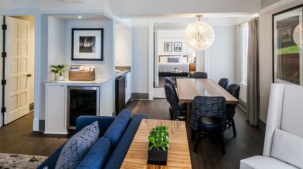 The Heathman Hotel interior