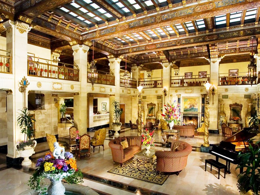 The Historic Davenport Hotel exterior view