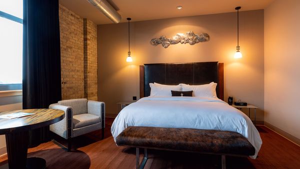 The Iron Horse Hotel interior
