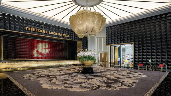THE KARL LAGERFELD interior
