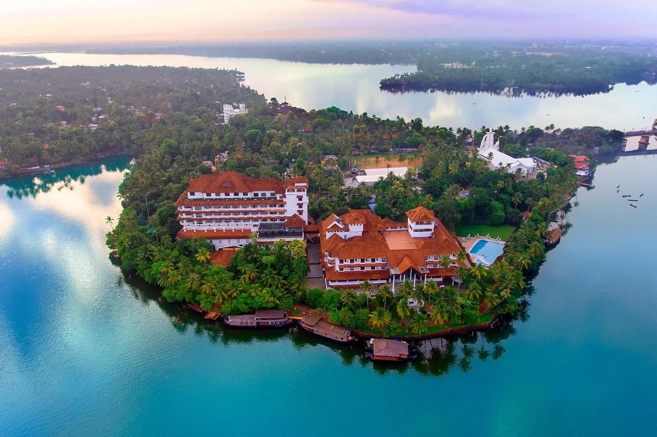 The Leela Ashtamudi A Raviz Hotel exterior view