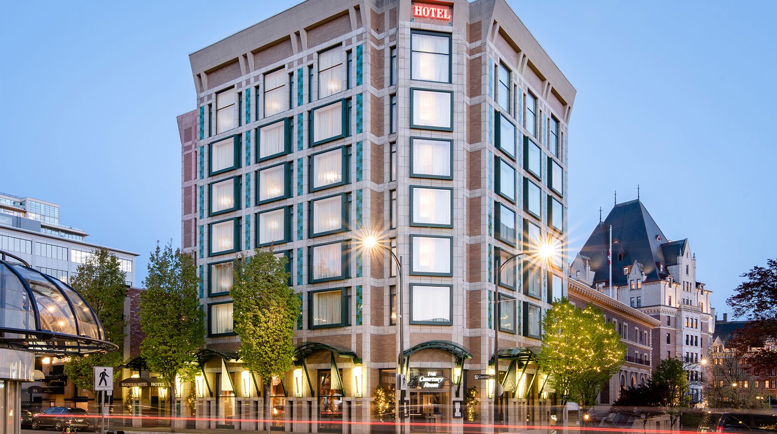 The Magnolia Hotel & Spa exterior view