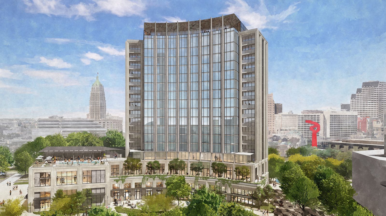 The Monarch San Antonio exterior view