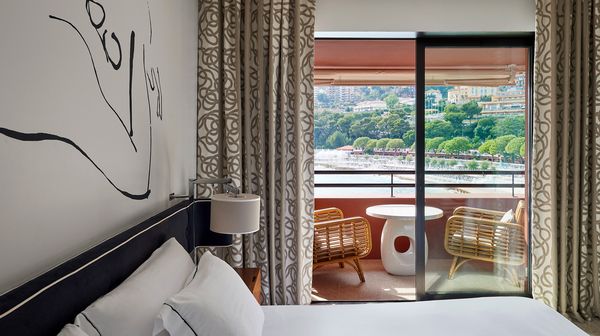 The Monte-Carlo Beach interior