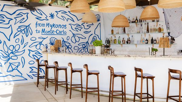 The Monte-Carlo Beach interior