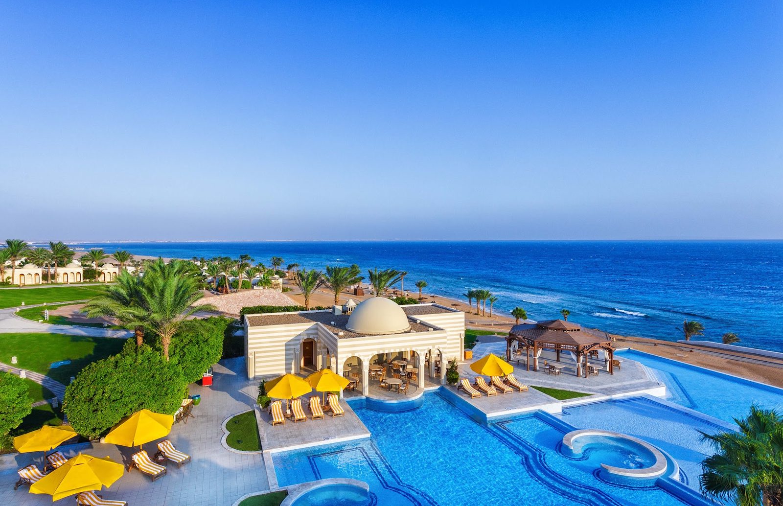 The Oberoi Beach Resort, Sahl Hasheesh exterior view