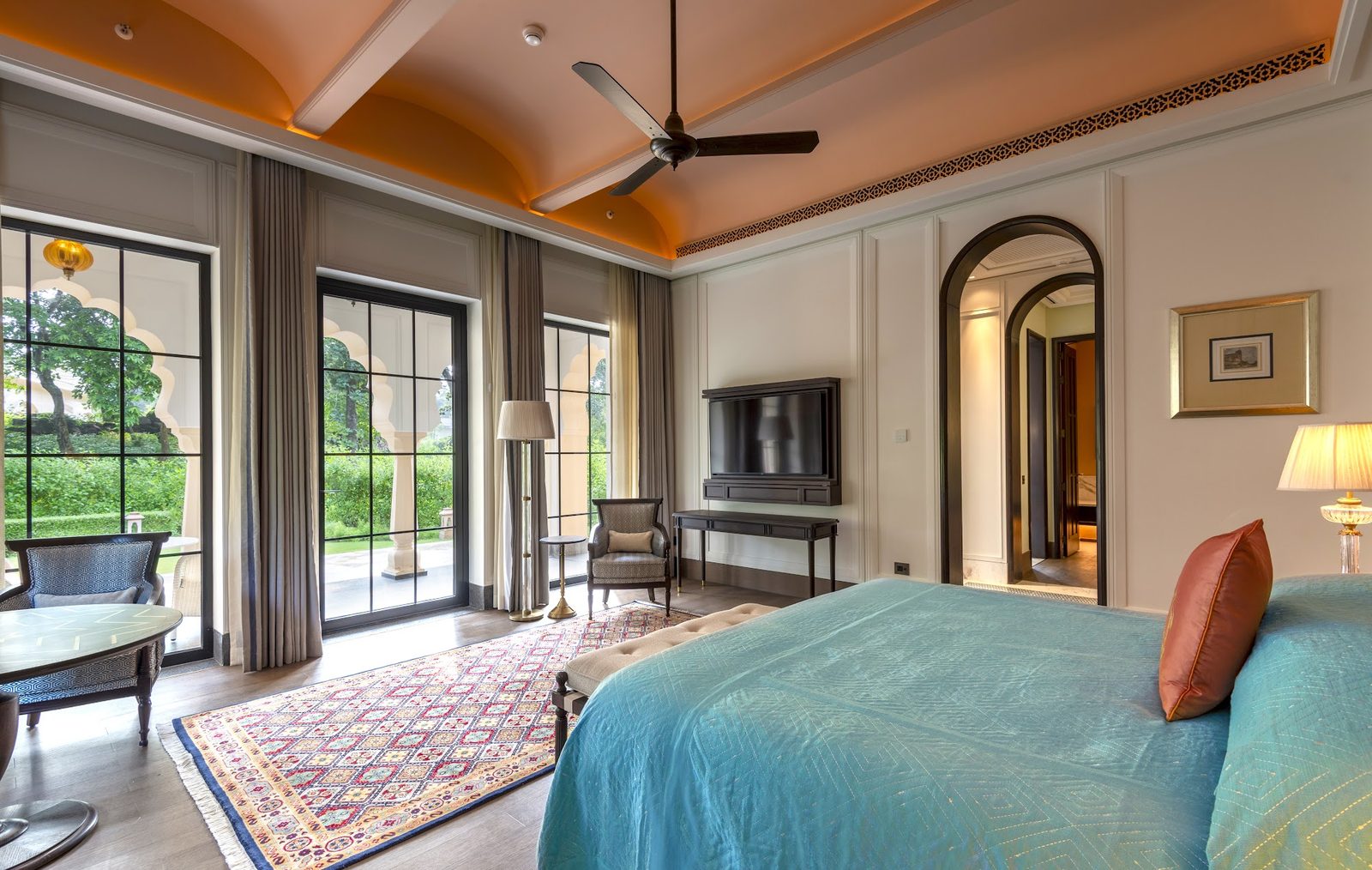 The Oberoi Rajgarh Palace interior