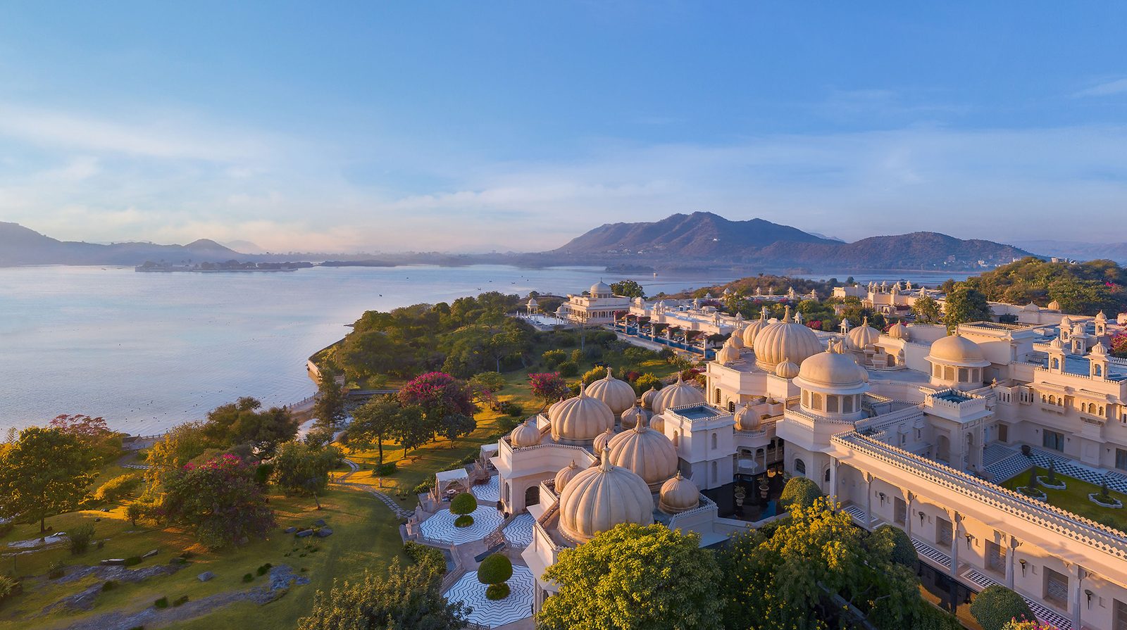 The Oberoi Udaivilas, Udaipur exterior view